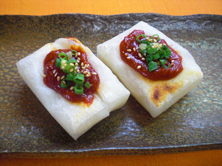 焼きもちの韓国風味噌