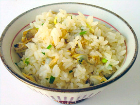 アサリの炊き込みご飯