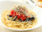 ナスとトマトのじゃこパスタ