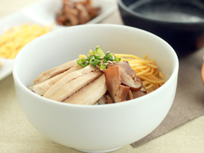 雑穀米の鶏飯