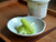 セロリのヨーグルト漬け