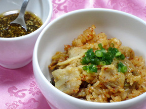キムチの炊き込みご飯（キムチパプ）