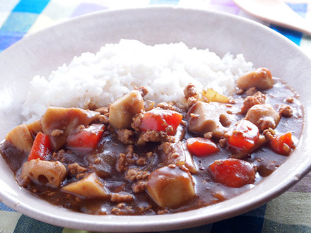 根菜の和風カレーライス