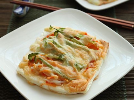 チーズのせはんぺんのオーブン焼き