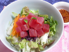 マグロのビビンバ