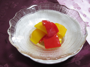 パプリカの酢じょうゆ漬け