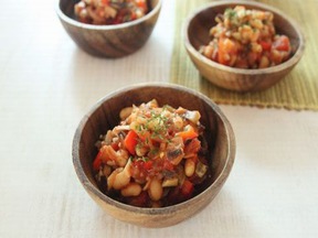 野菜と豆の煮物