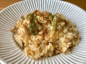 きのこのキヌアピラフ