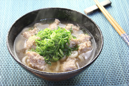 鶏だんごうどん