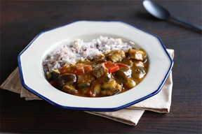 サバ缶の夏野菜カレー