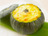 丸ごとカボチャの豚キムチーズ