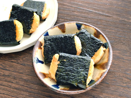 豆腐もちの磯辺焼き