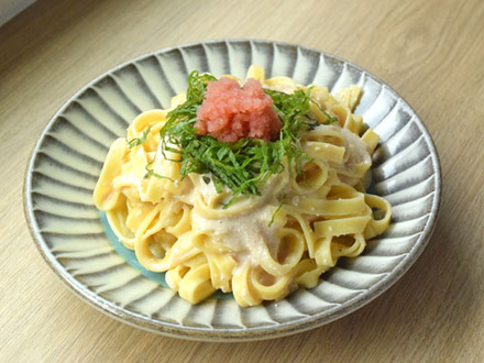 豆乳タラコパスタ