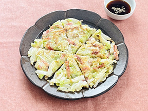 白菜とベーコンのチヂミ（ペチュベイコンジョン）