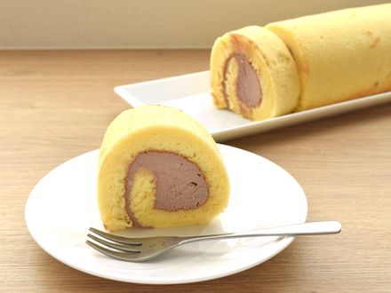 豆腐クリームのロールケーキ