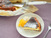豆腐のバスクチーズケーキ