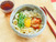 キムチの釜玉うどん