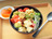 夏の豆腐丼