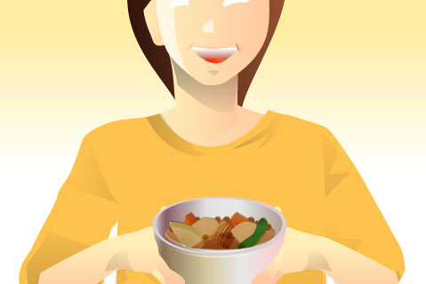 笑顔がおかず