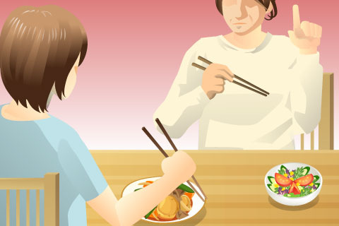 にぎり箸