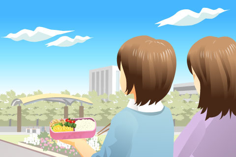 昼の公園