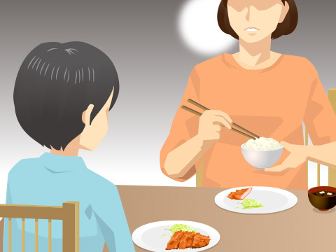 母の察し