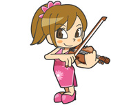 劇場・ホール・会館キャラクターイラスト1