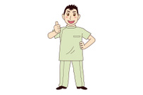 接骨院キャラクターイラスト5