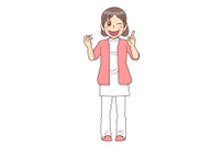 接骨院キャラクターイラスト1