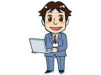 証券会社キャラクターイラスト1