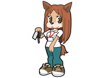 レンタカーキャラクターイラスト1