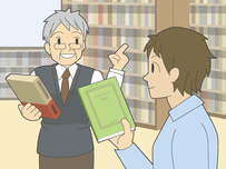 図書館イラスト7