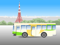 バス停［バス停留所］イラスト9