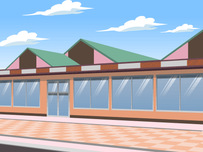 高速道路ICイラスト9