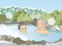 ホテル・旅館イラスト4